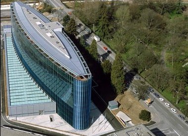 il palazzo della WMO (foto aerea tratta da www.wmo.int)